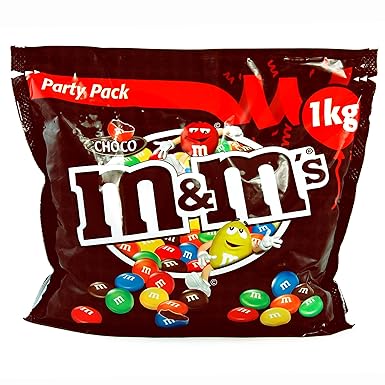 M&M's Choco Party Pack, 1er Pack (1 x 1 kg)