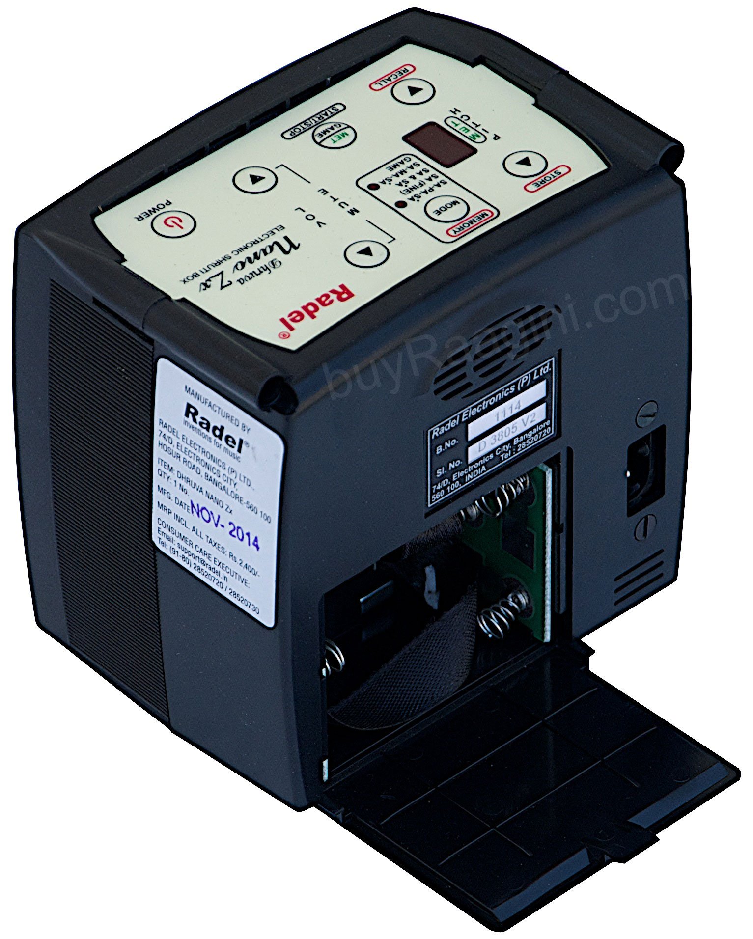 Electronic Shruti Box RADEL Dhruva Nano Zx Shruti Box, Surpeti, Shruthi Box, Digital Shruti