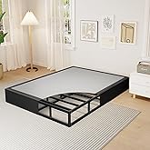 Mashomdec Queen Size 10 Inch Box Spring - Heavy Duty Metal Mattress Foundation (2500lbs Capacity), Noise-Free, Easy Assembly with Removable Fabric Cover