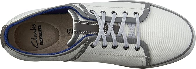 clarks mens canvas shoes