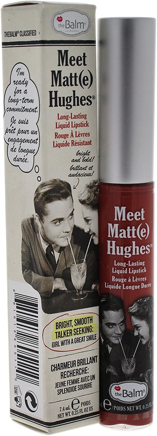 theBalm Meet Matt(e) Hughes Liquid Lipstick, Committed 6.5 ml