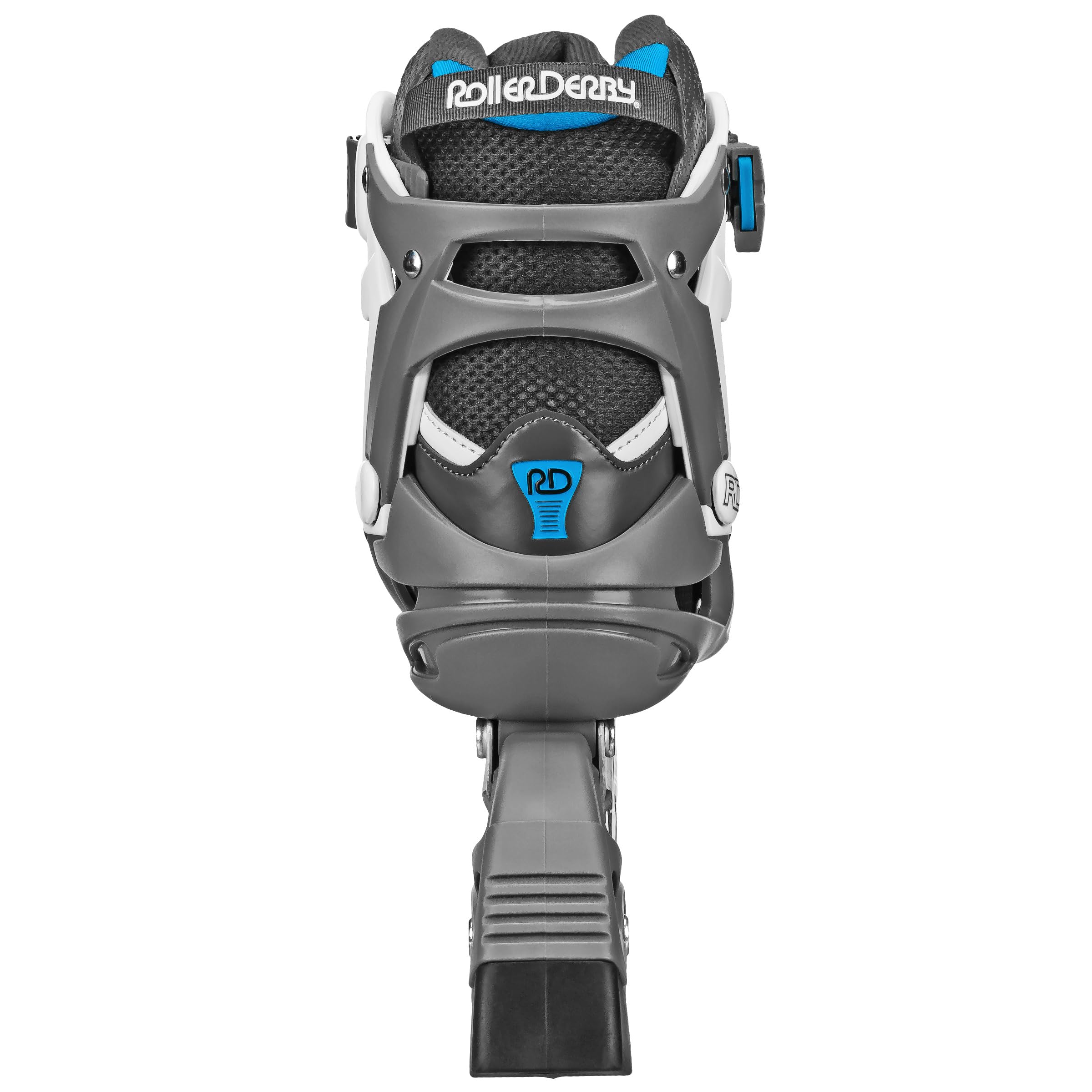 Roller Derby AERIO Q-60 Women\'s Inline Skates, Gray/White/Blue, Size 7