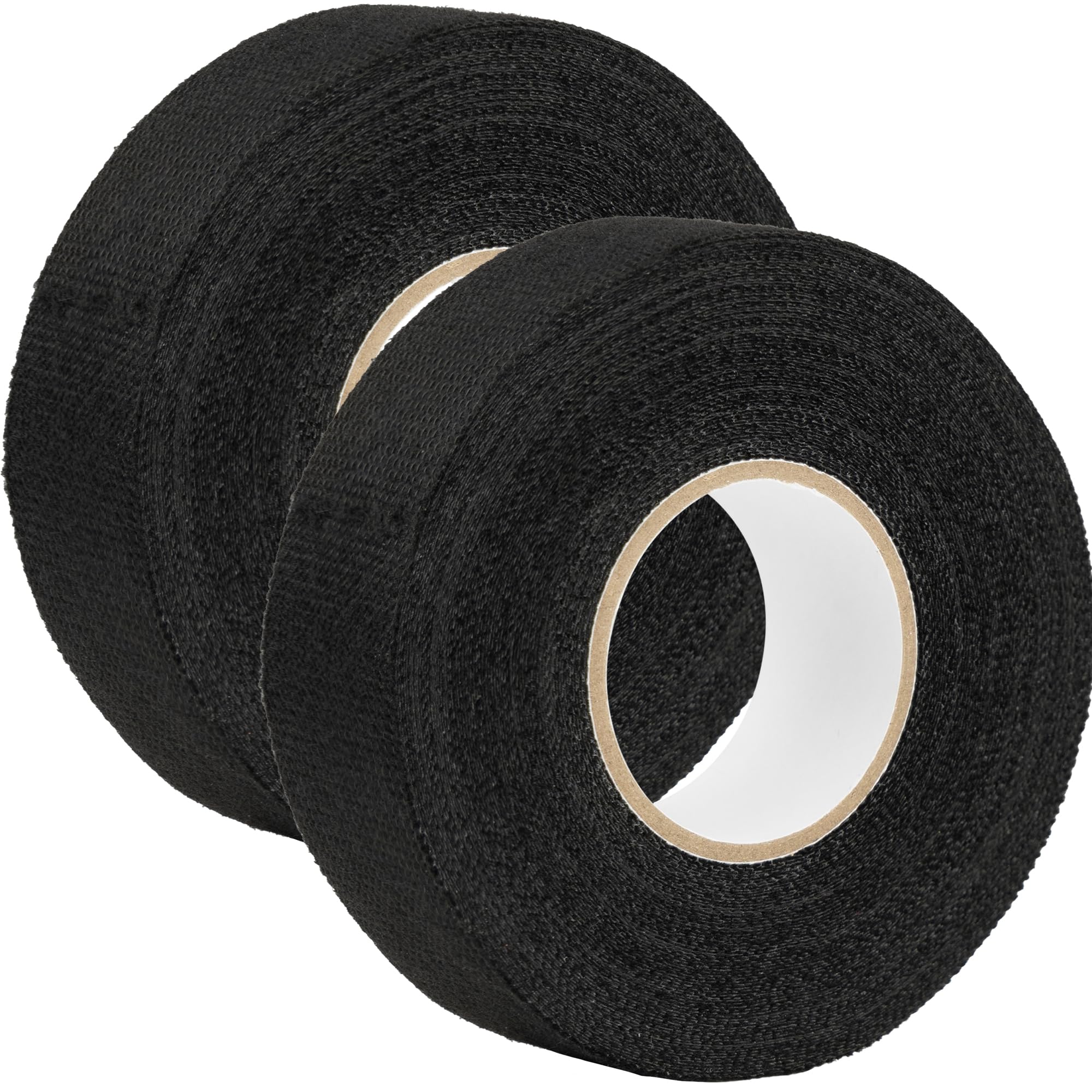 On1shelf® Black Wiring Loom Harness Cloth Tape for Car & Motorcycle Electricals | Heat-Resistant | 9mm, 15mm, 19mm, 25mm x 15m | Durable & Flexible (2, 25MM)