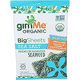 Gimme Health Foods, Seaweed Snack Sea Salt Sheet Organic, 0.92 Ounce