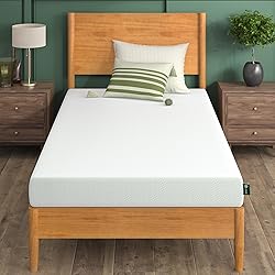 ZINUS 6 Inch Green Tea Memory Foam Mattress, 75" x