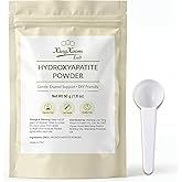 XingXoom Hydroxyapatite Powder – 100% Pure Hydroxyapatite Powder for Enamel Care – Fluoride-Free, Non-Toxic DIY Toothpaste Ingredient – Natural Oral Health Alternative (1.8 oz / 50g)
