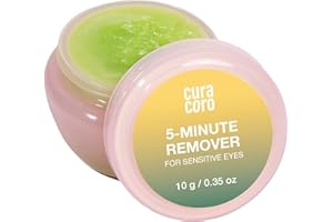 CURACORO Lash Gel Remover for Professional Eyelash Extensions 10g - Dissolves Powerful Eyelash Extension Glue - Low Irritation Cream for Sensitive Skin (Melon Scent for Sensitive Eyes)