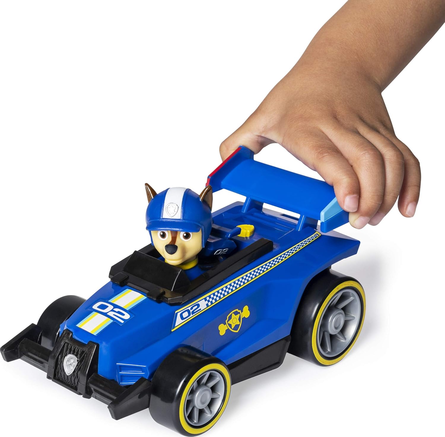 paw patrol race and go deluxe vehicle