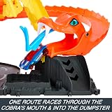 Hot Wheels Let's Race Netflix City Toy Car Track Set Cobra Attack 1:64 HTN81 view 3