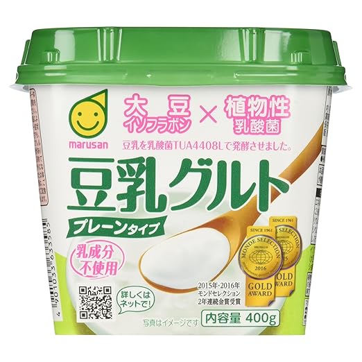 豆乳グルトプレーンタイプのアップ写真