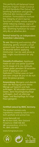 living nature sensitive cleanser