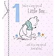 Hallmark Age 1 Birthday Card for Little Boy from - Winnie-The-Pooh Design