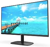 AOC 27B2DA 27" FHD 1080p 75Hz IPS Monitor 4ms LowBlue FlickerFree Speakers HDMI view 4
