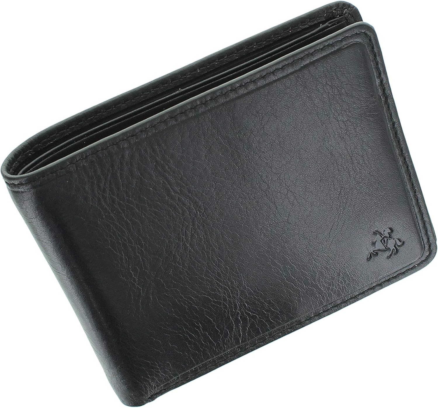VISCONTI Tuscany Collection Francesca Leather Wallet with RFID Protection TSC46 Black - Image 3