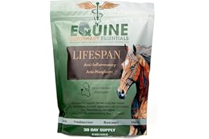 EQUINE VETERINARY ESSENTIALS Lifespan Equine Herbal Anti-Inflammatory Supplement | Natural Joint & Mobility Support for Horses | Eases Swelling, Stiffness & Pain | Daily Powder Formula