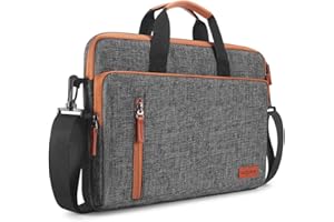 KIZUNA Laptop Bag Case 14 Inch Computer Shoulder Sleeve Briefcase For 15" Macbook air M2 2023/Lenovo Flex 14/14" HP EliteBook