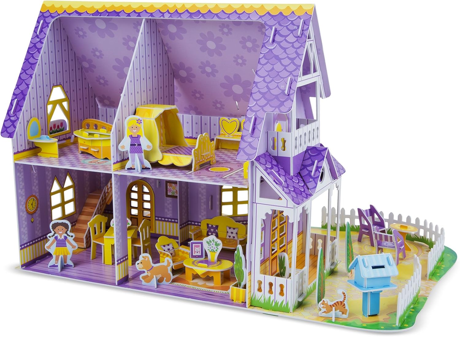 purple dollhouse