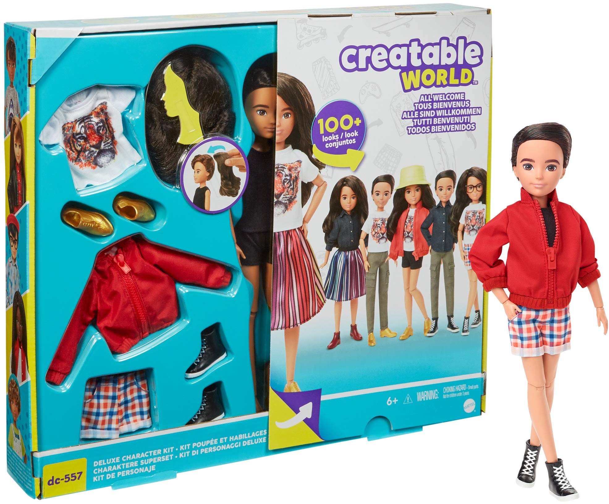 Creatable World Deluxe Character Kit dc-557