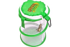 Nature Bound NB528 Pop Up Critter Catcher Habitat Kit with Carabiner Clip & Zipper Lid, One Size, Green
