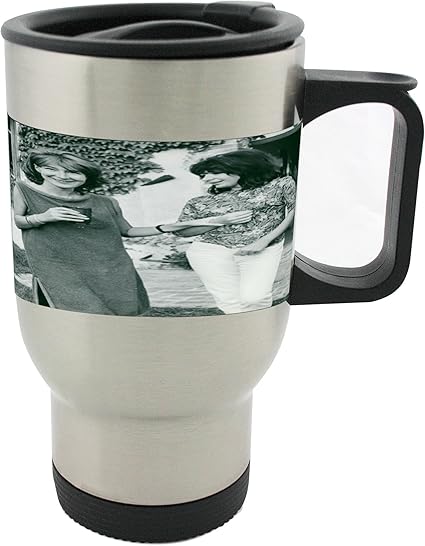 Juliette Greco Y Hermana Charlotte 14 Oz Taza De Acero Inoxidable Amazon Es Hogar
