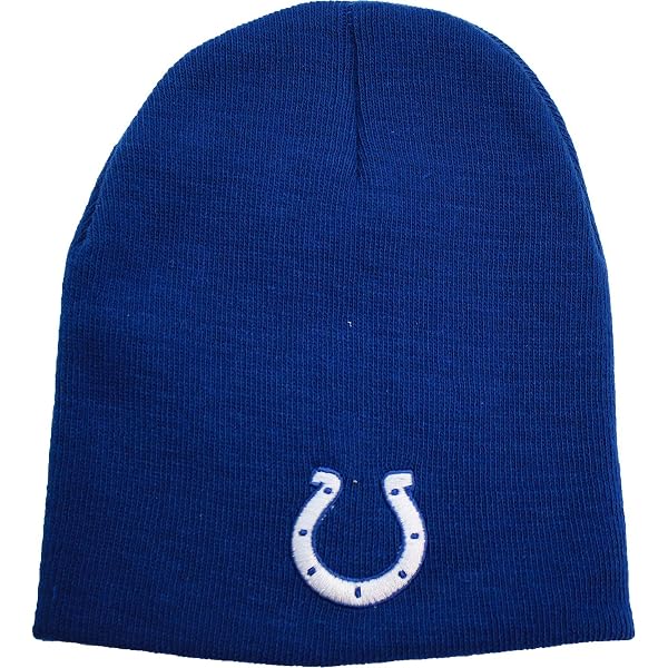 Beautiful Wool Indianapolis Colts Team hat cuff New Era Beanie Pom Pom NFL Adult Indianapolis Colts Adult Nfl Authentic New Era On Field  main image 3