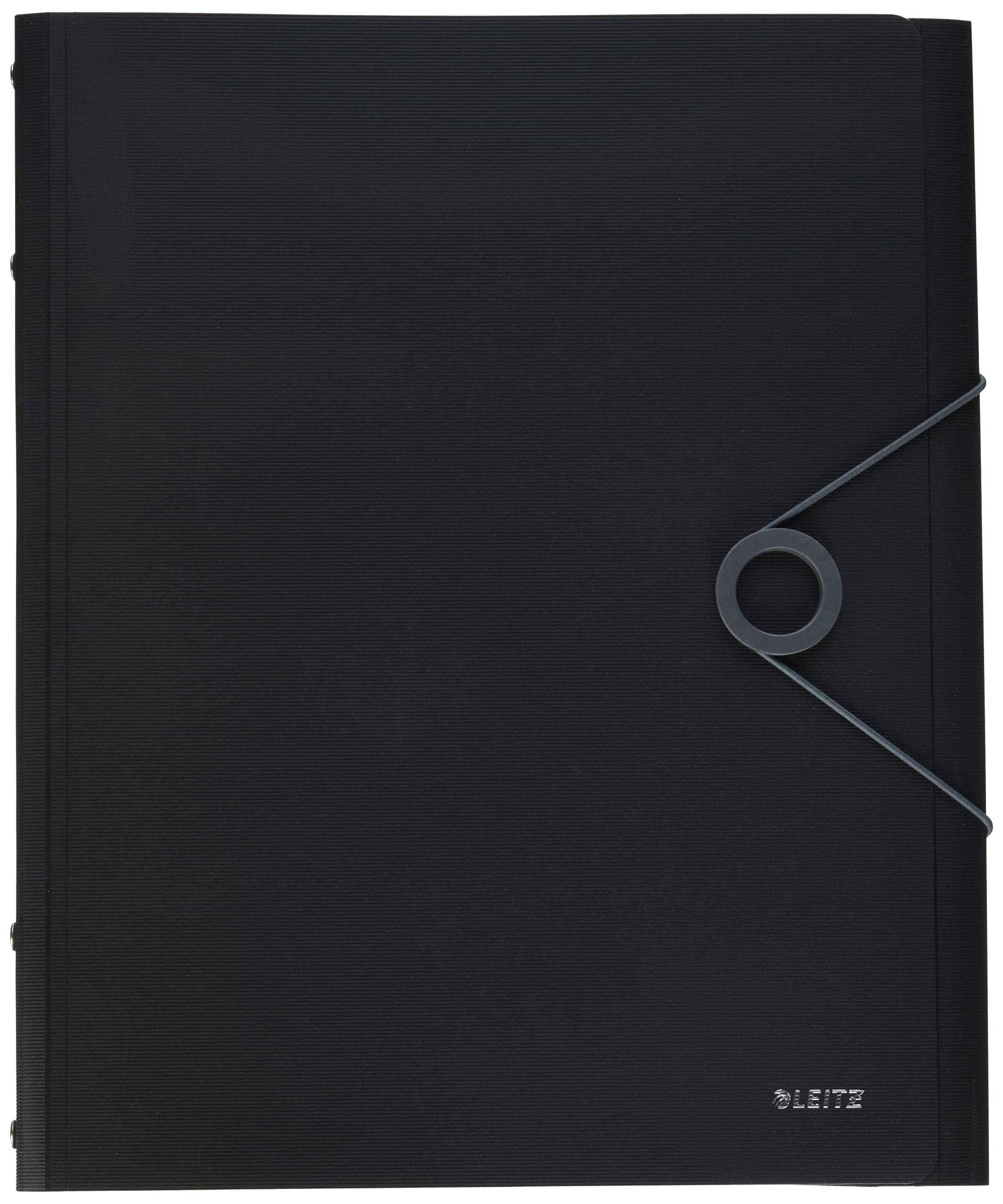 Leitz Solid Business Folder Polypropylene A4 6 Fächer Black