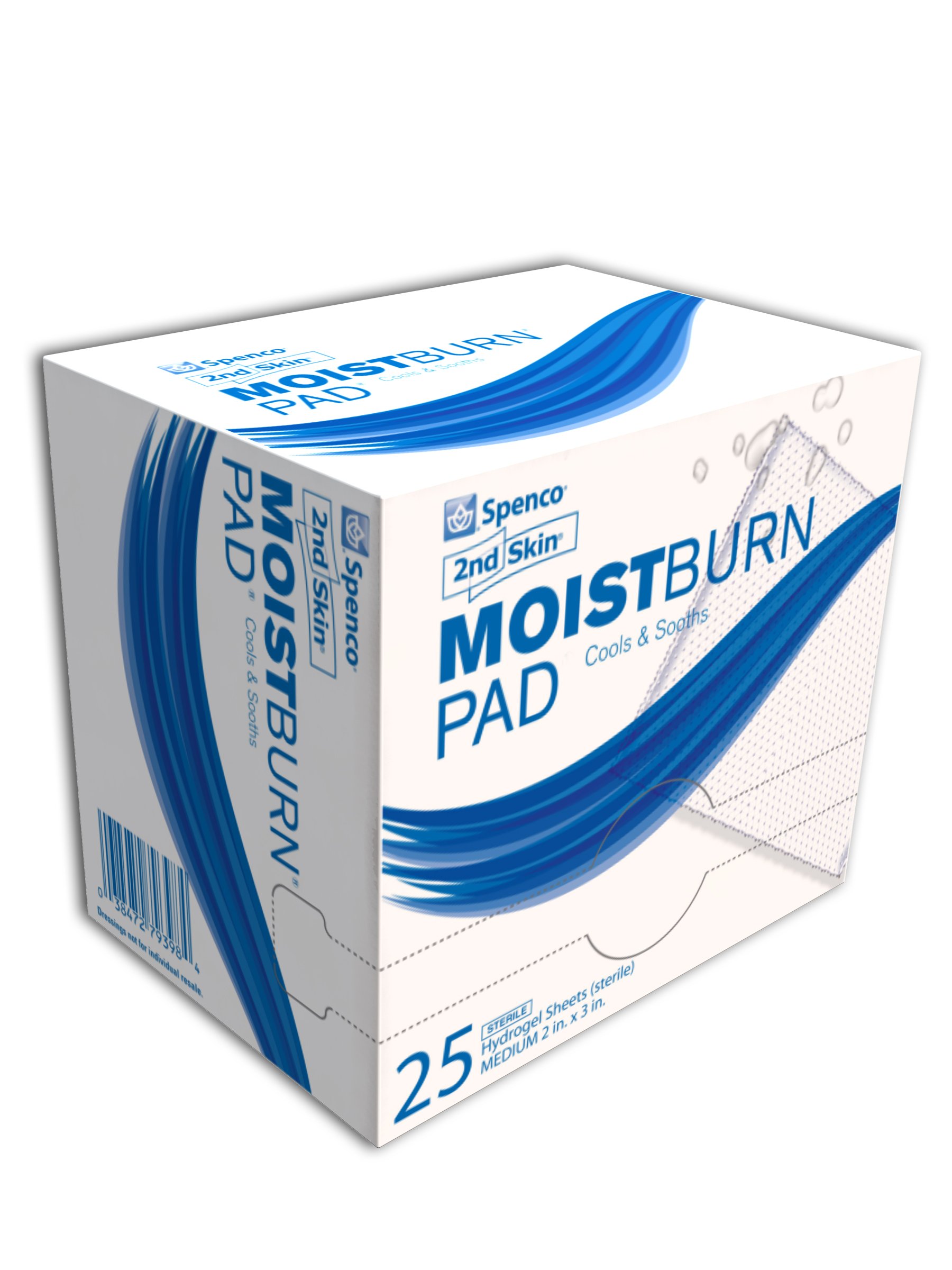 Spenco 2nd Skin Moist Burn Pads, Large (3 x 4 Inches), 25Count Health & Personal Care Spenco 2nd Skin Moist Burn Pads, Large (3 x 4 Inches), 25Count Health & Personal Care