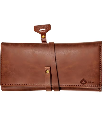 rolling tobacco accessories Personalized Leather Green Leather Organizer for Tobacco Pipes Accessories – A Premium Ritual, Dark Green