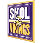 YouTheFan NFL Minnesota Vikings Slogan Series 3D Wall Art