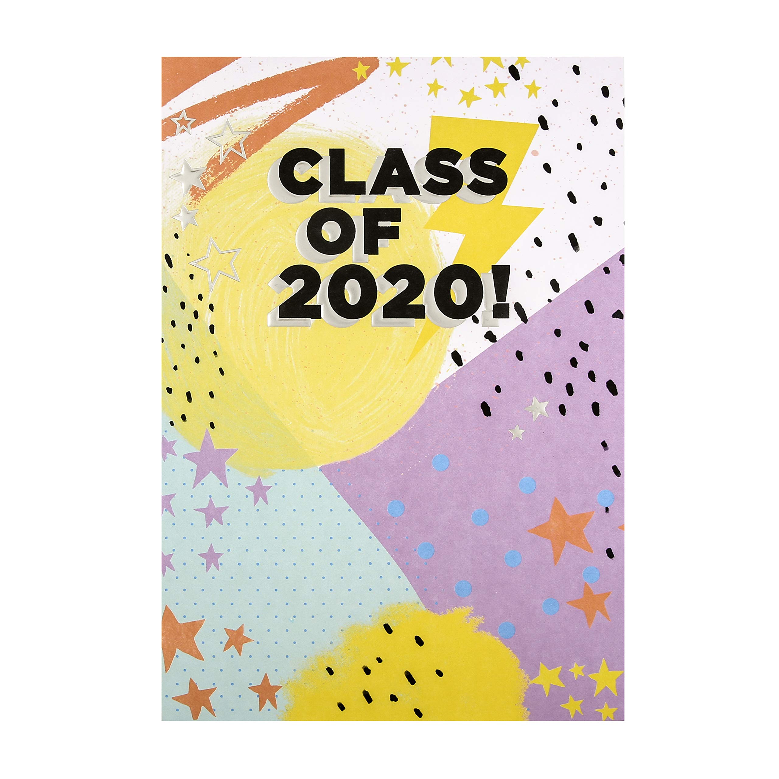Class of 2020 Graduation Celebration Card from Hallmark - Abstract Contemporary Design