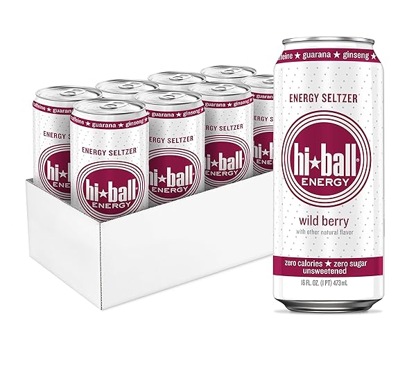 HIBALL CLEAN ENERGY DRINK – WILD BERRY –...
