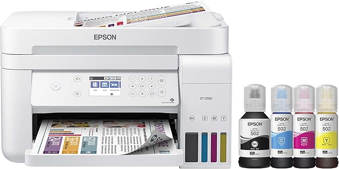 Epson EcoTank ET-3760 Wireless Color All-in-One