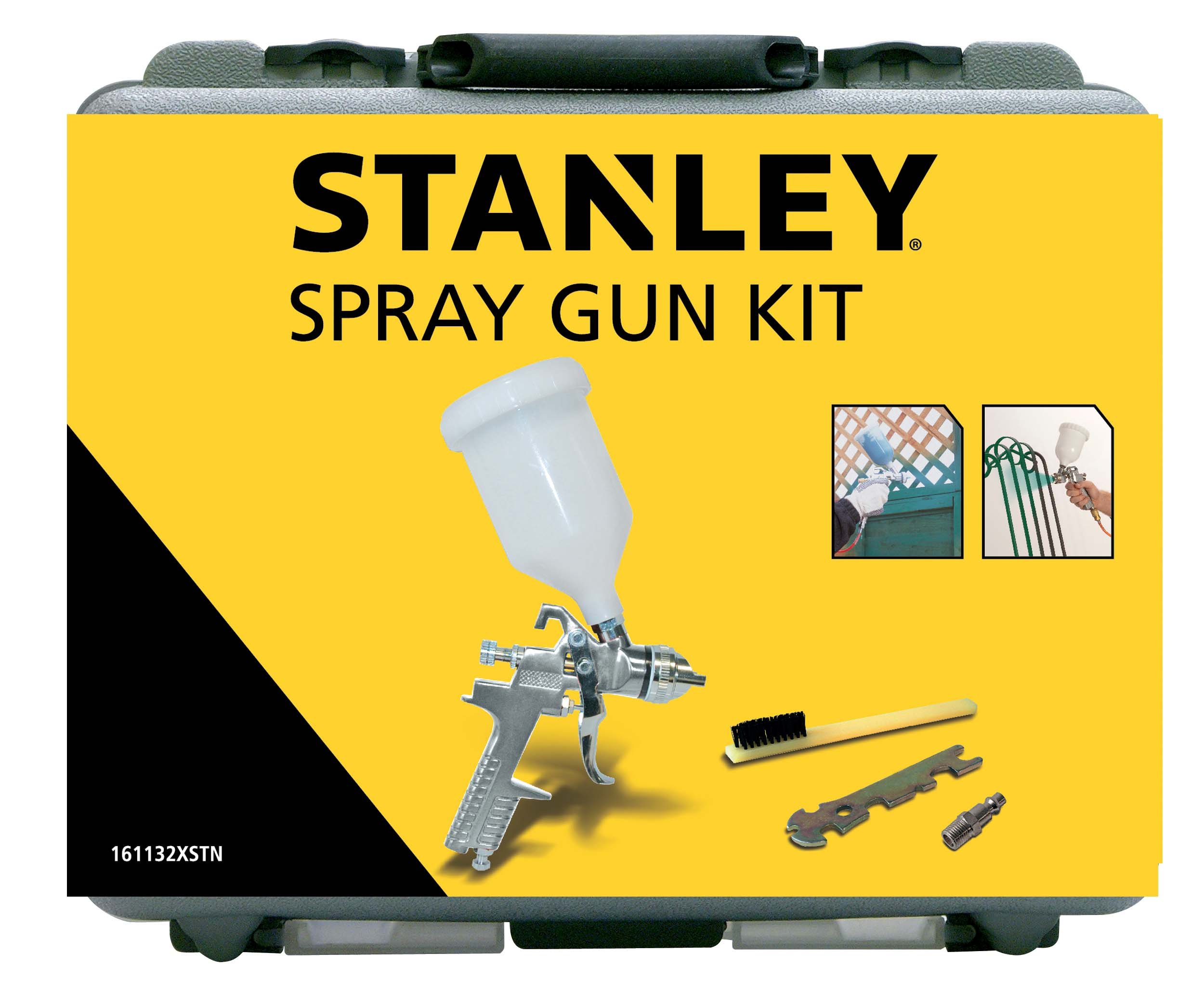 Stanley Tools for Air Compressors Spray Gun Kit Nylon 161132XSTN