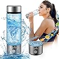 Hydrogen Water Bottle, Portable Hydrogen Water Bottle Generator with SPE PEM Technology Water Ionizer, Hydrogen Water Machine Improve Water in 3 Minutes for Home, Office, Travel, Exercise