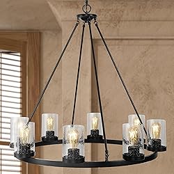 JONATHAN Y JYL7554A Pablo Ring 33.5" 8-Light
