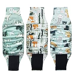 Langsprit Male Belly Bands for Dogs