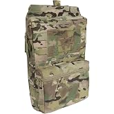 Tactical MOLLE Hydration Pack for 2L Hydration Water Bladder Hydration Bag 500D Nylon