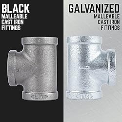 PIPE DÉCOR 3/4 in. Authentic Galvanized Malleable