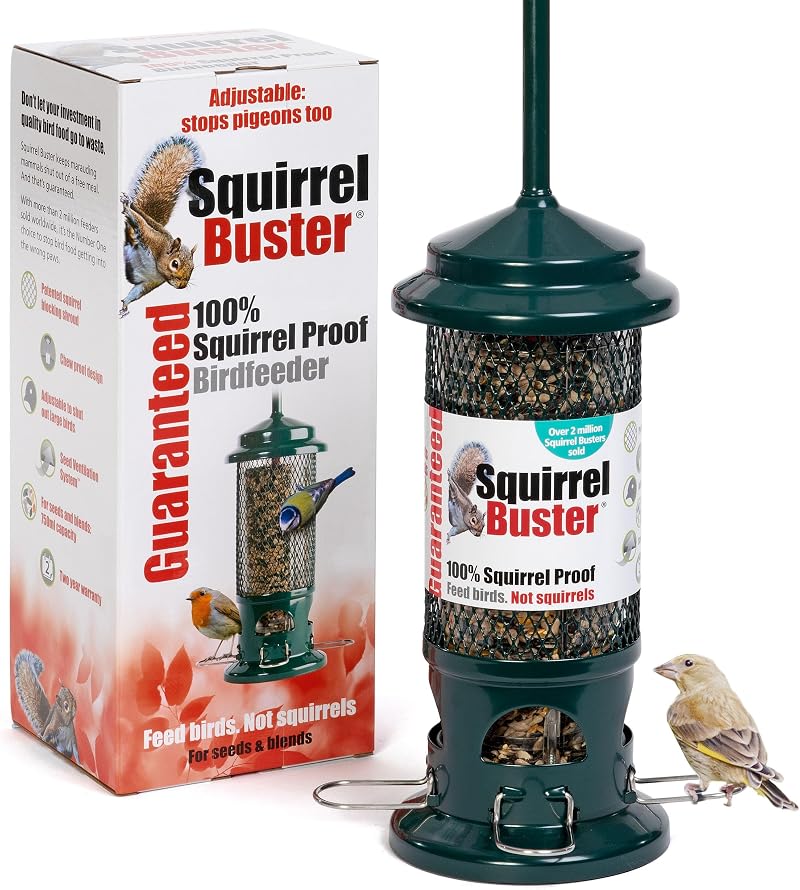 Jacobi Jayne Squirrel Buster Bird Feeder – Squirrel Proof Seed Feeder