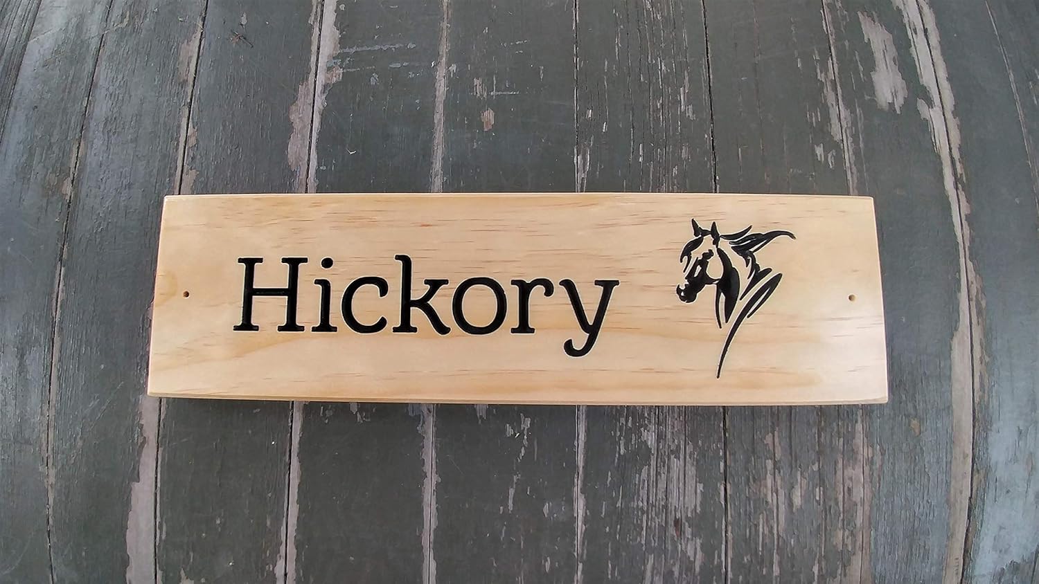 Custom Horse Stall Sign, Horse Name Plate, Stall Barn