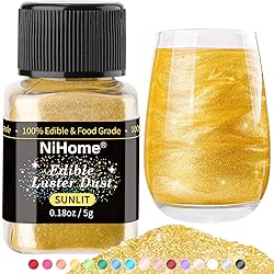 NiHome Edible Food-Grade Glimmer Powder Glitter