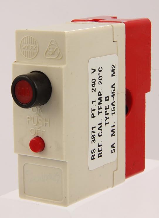 Wylex 30A Sicherungsträger Mit 30A BS1361 Patrone – Komplett, Plug-In, Für Elektroinstallation