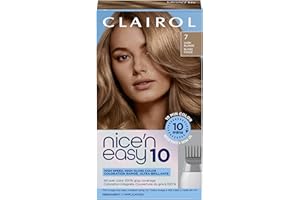 Clairol Nice'N Easy 10 Permanent Hair Dye, 7 Dark Blonde Hair Color, Pack of 1