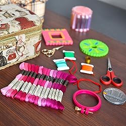 Premium Rainbow Color Embroidery Floss - Cross