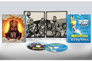 Monty Python and the Holy Grail 50th Anniversary 4K Ultra HD SteelBook 4K 4K UHD