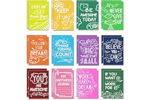 Vusnud 24Pcs Gifts in Bulk Mini Inspirational Notebooks for Kids Party Favors, Small Motivational Notepads for Students, Cute Notebooks Back to School Gifts from Teacher