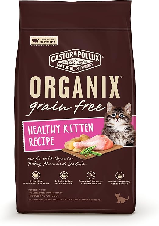 Organix Grain Gratuit Bio De Croquettes Pour Chat 4 Lb Amazon Ca Animalerie