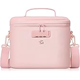 GLORIEROO Lockable Lunch Box Bag Women Girls - Insulated Waterproof Leakproof Lightweight Reusable Cooler with Combination Lock for Work - Back to School Teacher Mothers Day Christmas Birthday Gifts