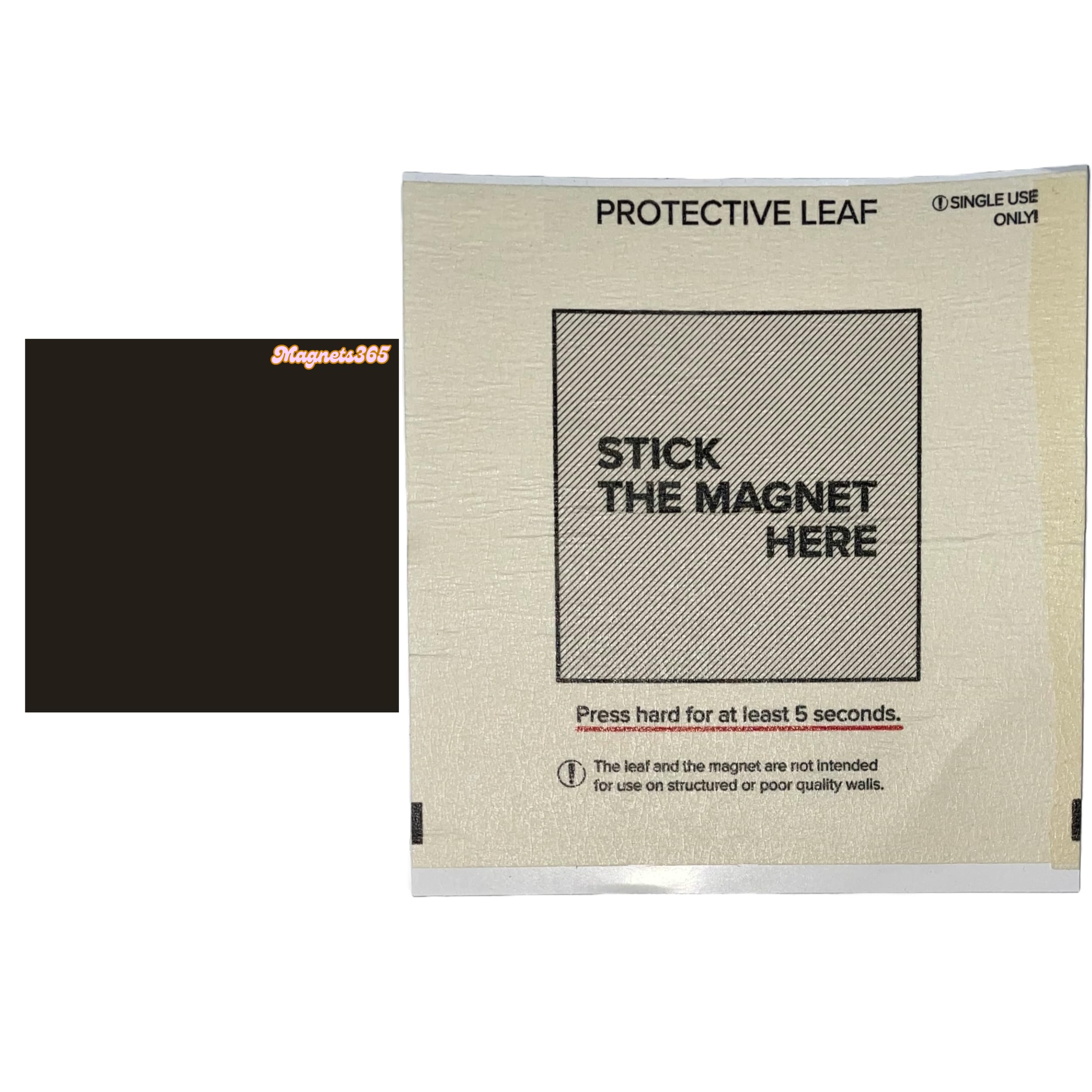 MAGNETS365 Displate Compatible Wall Mounting Kit Bundle (Includes Protective Leaf & Magnet) - UK Trademark