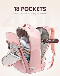 LOVEVOOK Travel Backpack Women as Personal Item
